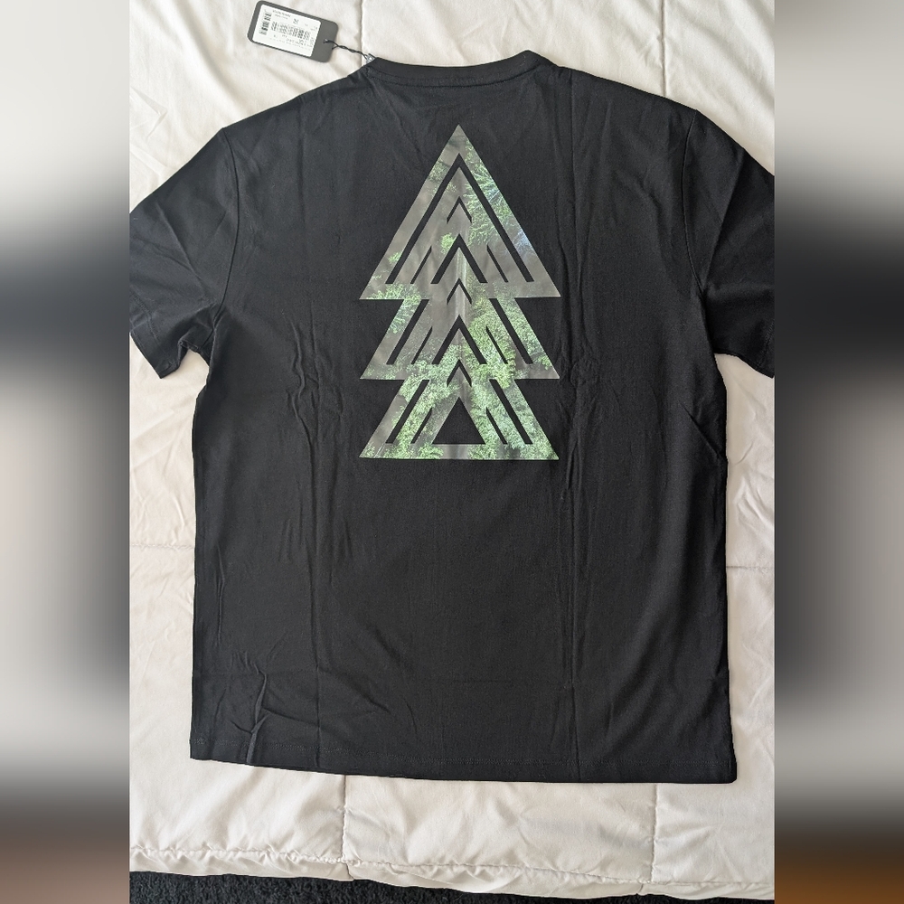 Armani Exchange Black V Neck Tee